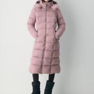 Pink Long Puffer Coat